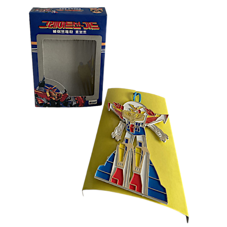 Thumbnail: 1995 Korean The Brave of Sun Fighbird String Puppet Robot [Pre-owned]