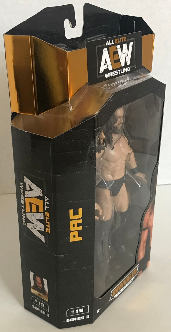 Thumbnail: AEW Unrivaled Series 3 Pac Wrestling Figure