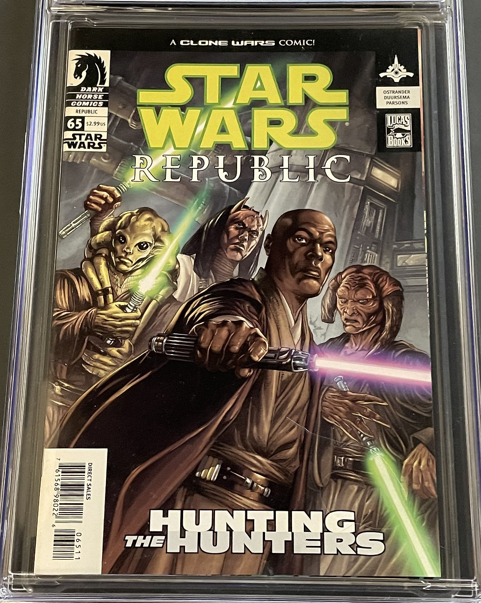 Thumbnail: Star Wars Republic 65 CGC 9.8 WH