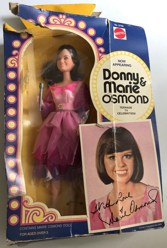 Thumbnail: 1976 Vintage TV Collectible Marie Osmond Doll By Mattel