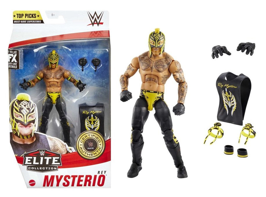 WWE Elite Collection Top Picks Rey Mysterio Wrestling Figure