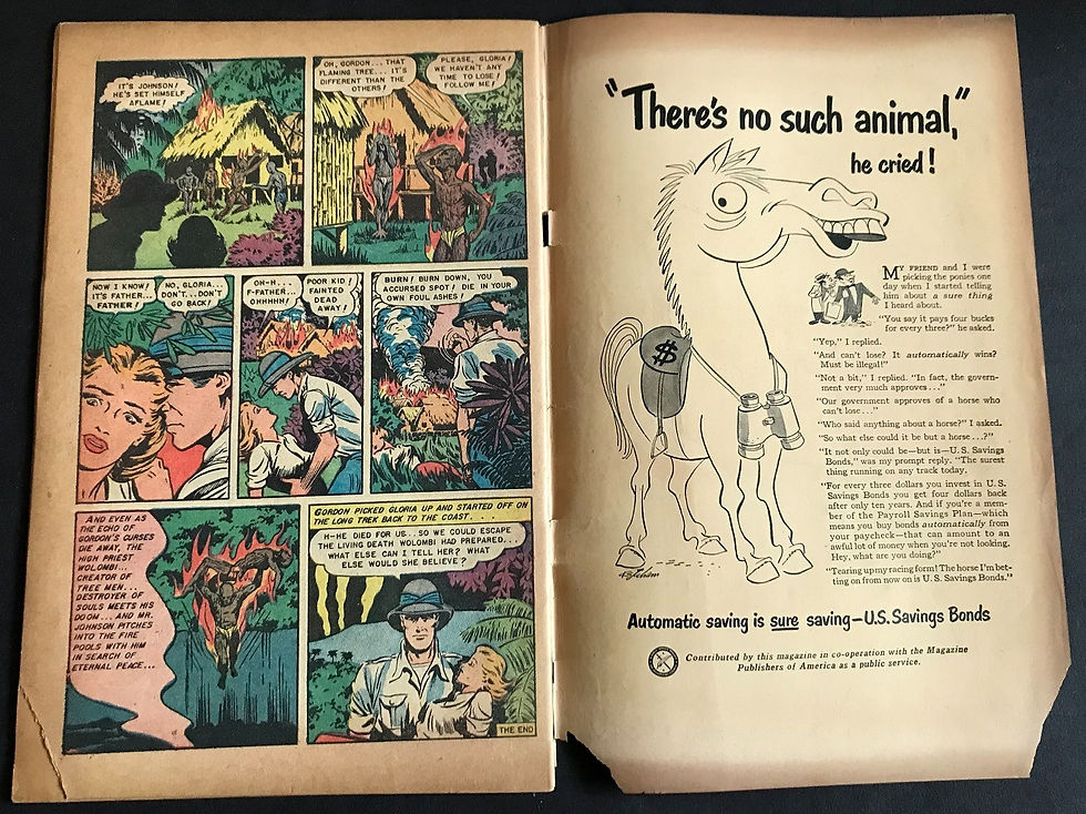 Thumbnail: Web of Mystery #6 (Ace Comics) GD [Cover Pencil Tracing]
