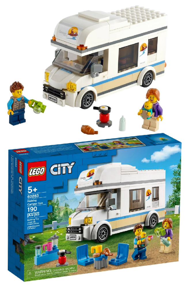 Lego City Holiday Camper Van Building 60283