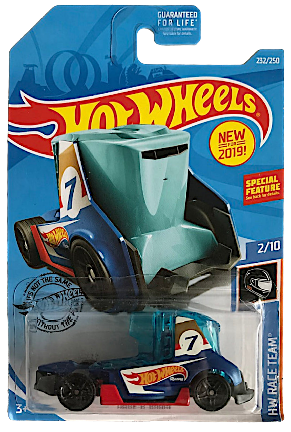 Hot Wheels HW Race Team Haul-O-Gram [Damaged Bubble]