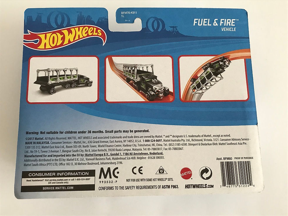 Thumbnail: Hot Wheels Fuel And Fire 2017 Track Trucks line