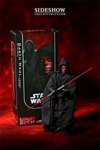 Thumbnail: 2006 Star Wars Darth Maul Lords of Sith Sideshow Collectibles Figure