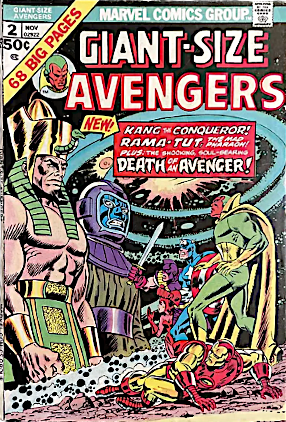 Giant Size Avengers 2 FN+ Cover Impressions