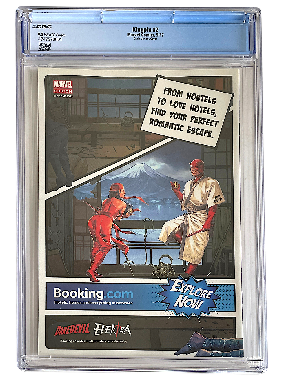 Thumbnail: Kingpin 2 Clayton Crain Venomized Variant CGC 9.8 WH
