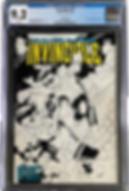 Invincible 52 Sketch Cover CGC 9.2 WH