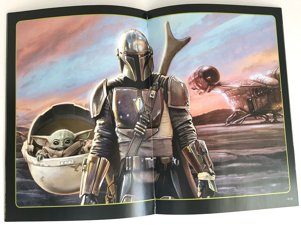 Thumbnail: The Mandalorian Poster Book By Lucasfilm Press
