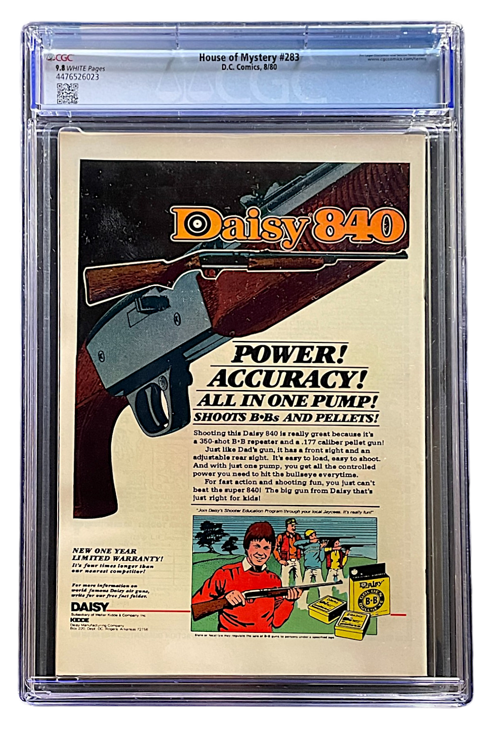 Thumbnail: House of Mystery 283 CGC 9.8 WH