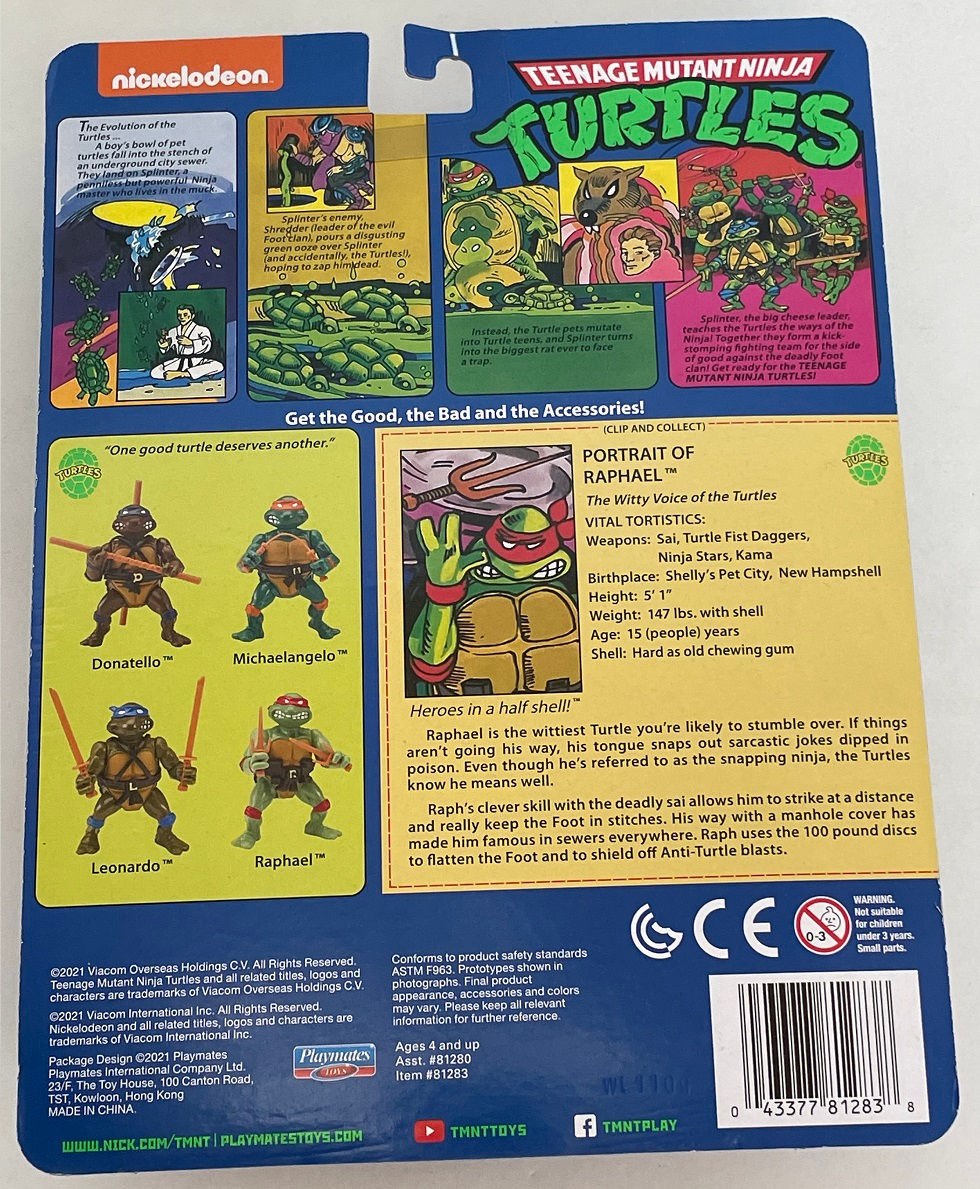 Thumbnail: TMNT Heroes In A Half Shell Figure [Each Sold Separately]