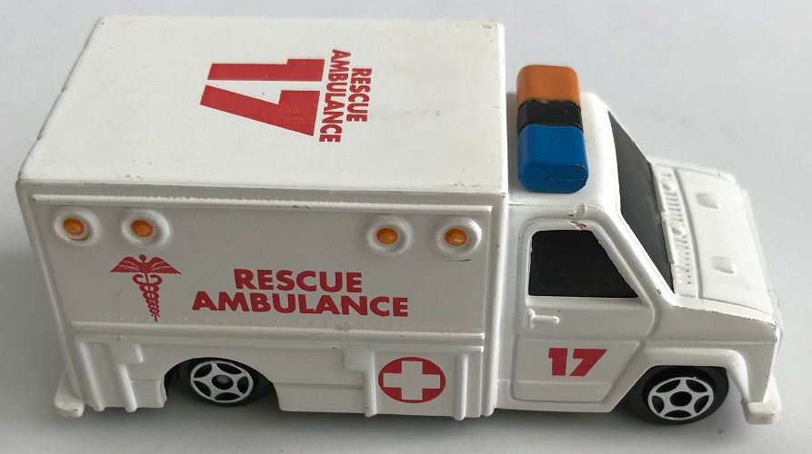 Thumbnail: Vintage Hot Wheels Rescue Ambulance 17 Vehicle