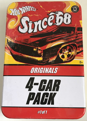 ミニカー HotWheels Since'68 ORIGINALS 4-CAR PACK HOT WHEELS SINCE 68 ORIGINALS 4-CAR PACK # 1 OF 1, FACTORY