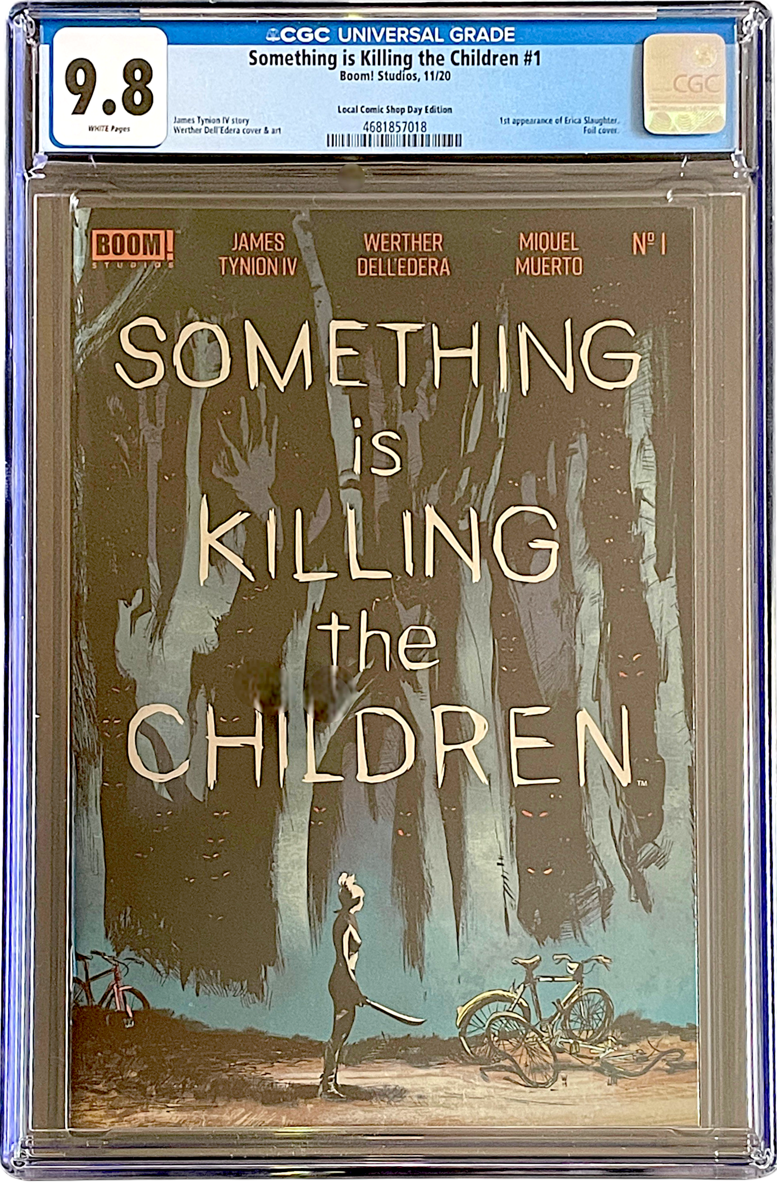 Something Is Killing the Children 1 Local Comic Shop Day Edition CGC 9.8 WH
