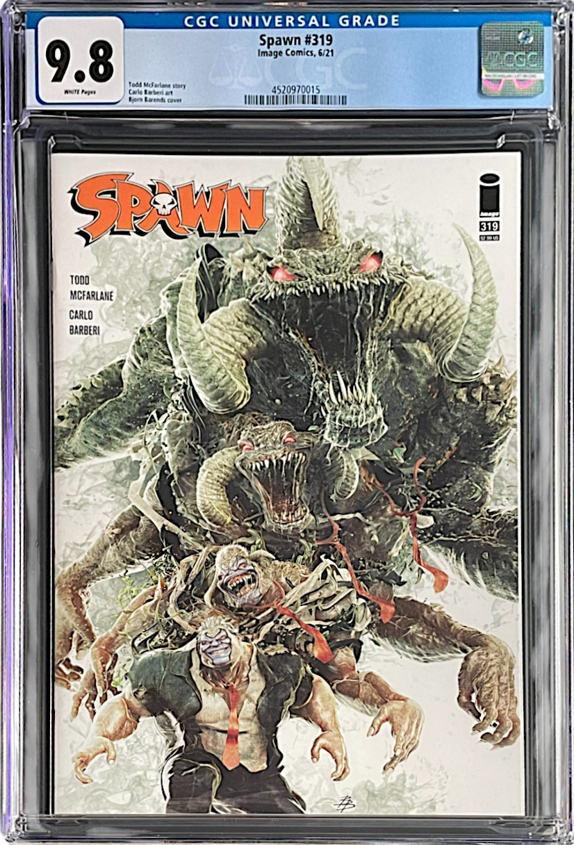 Spawn 319 CGC 9.8 WH