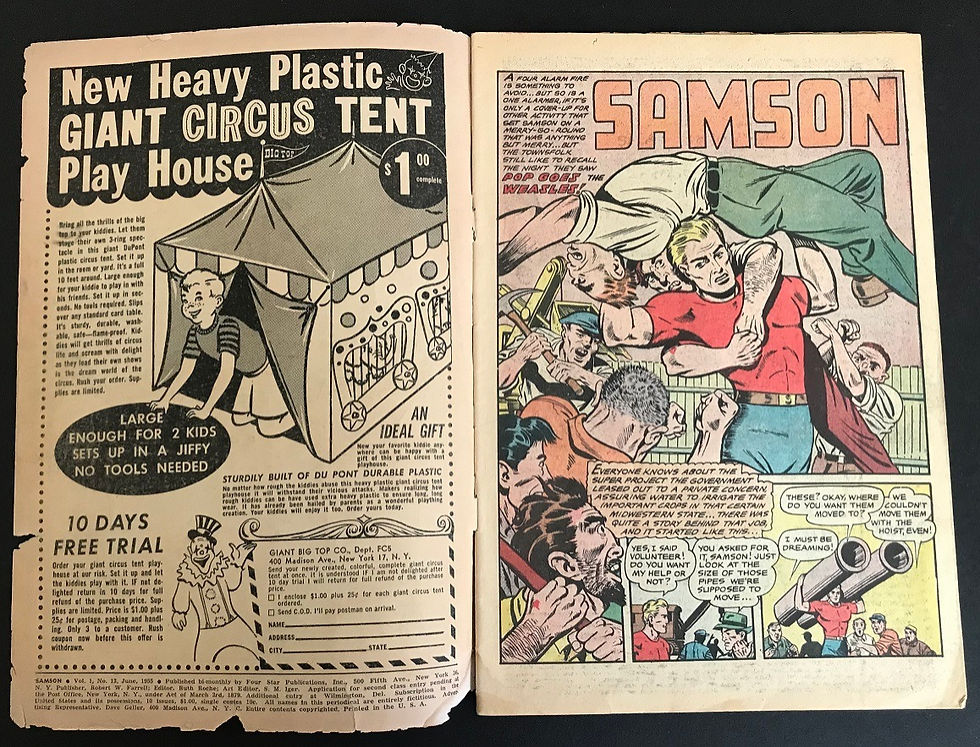 Thumbnail: Samson (1955 Ajax) #13 GD+