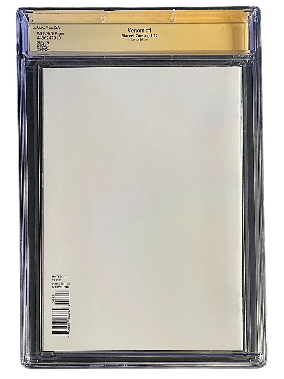 Thumbnail: Venom 1 CGC JSA CGC 9.8 WH 2017 Sketch Signed Neal Adams With COA