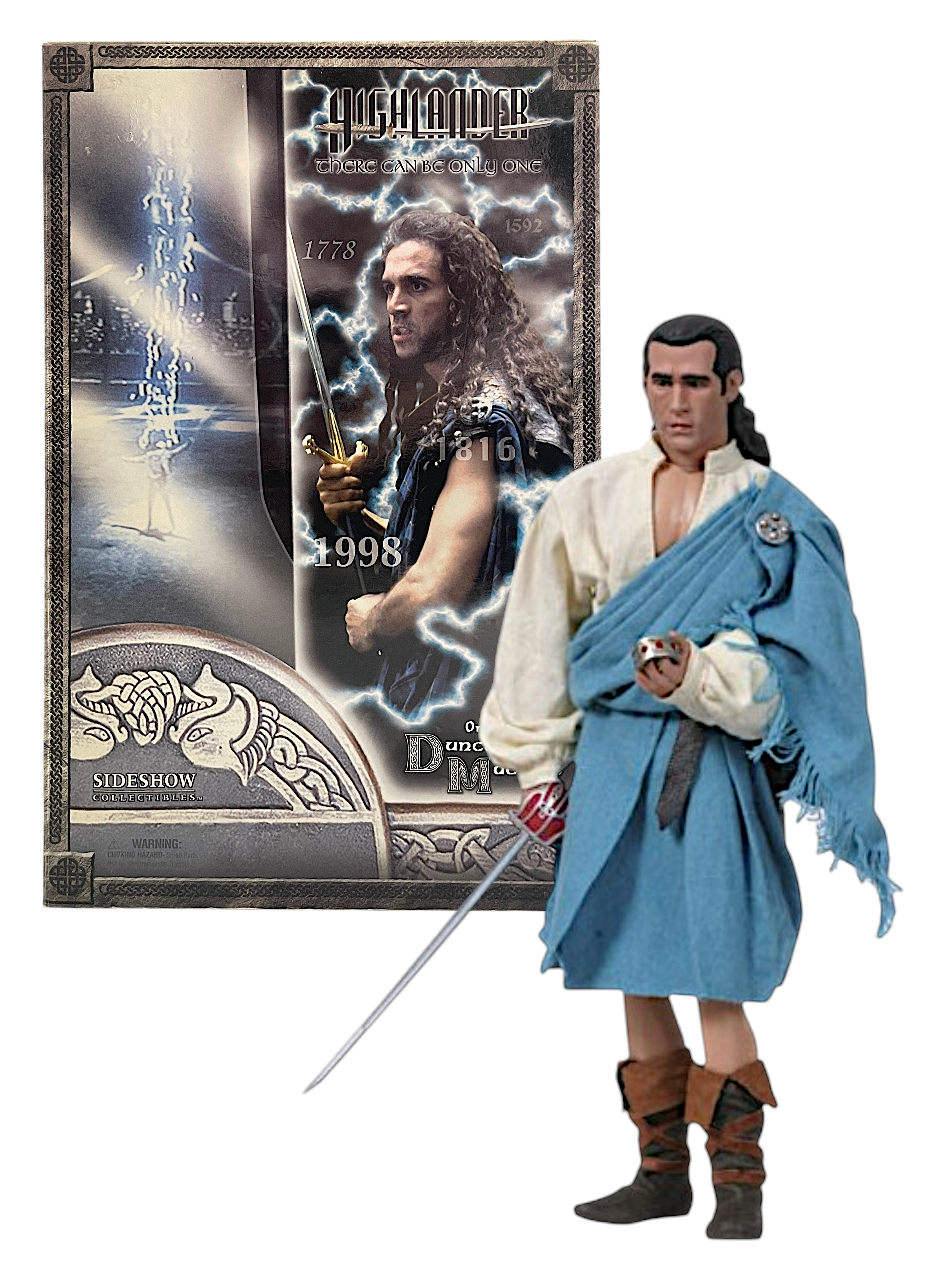 2005 Highlander Origins Duncan MacLeod Sideshow Collectibles Figure