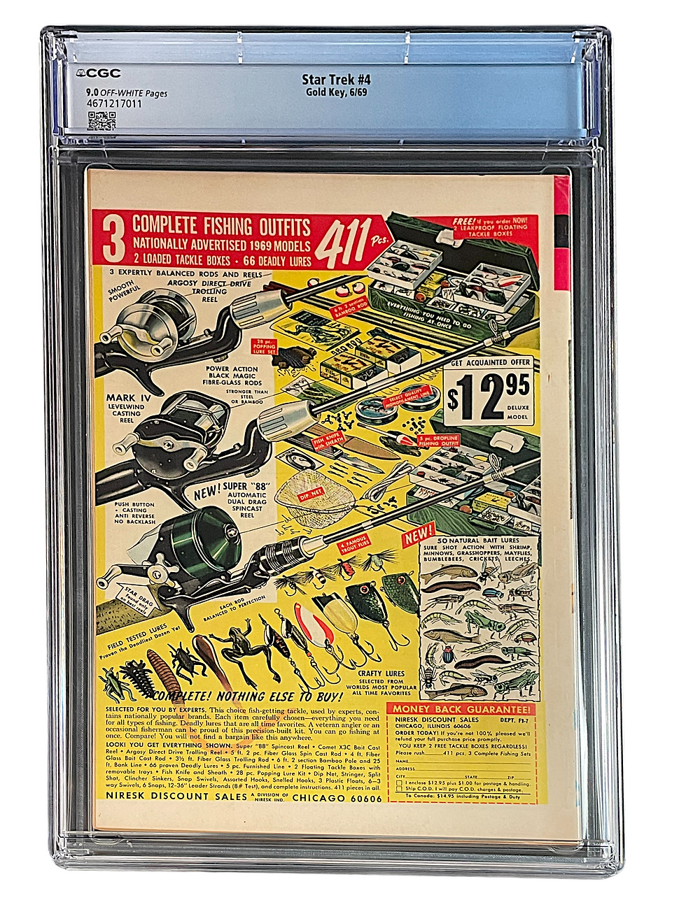 Thumbnail: Star Trek 4 CGC 9.0 OW