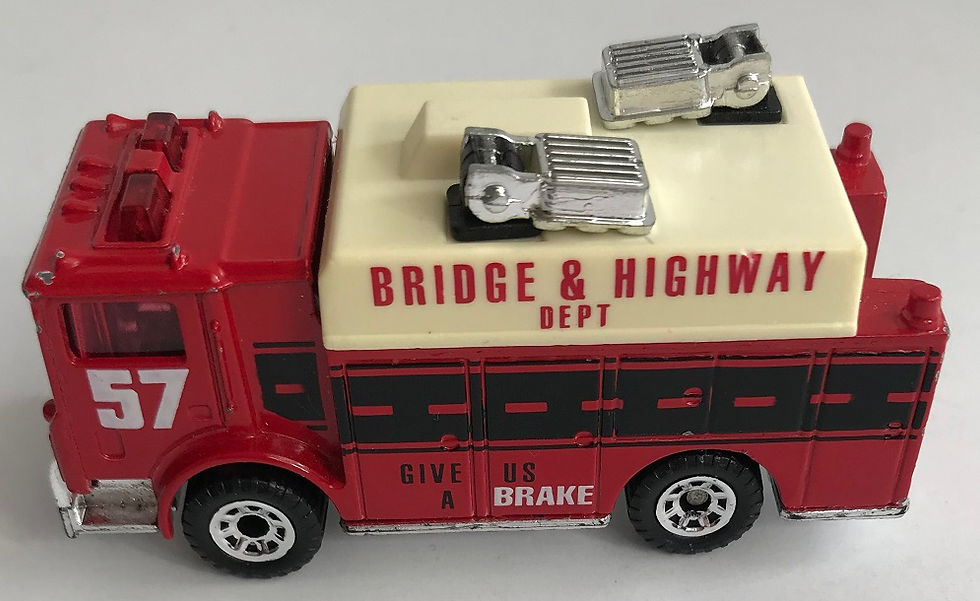 Thumbnail: 1991 Matchbox Auxiliary Power Truck [Loose Die-Cast Matchbox]