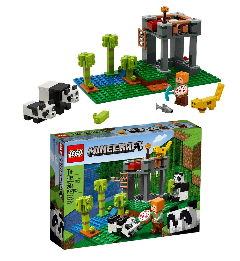 Lego Minecraft The Panda Nursery 21158