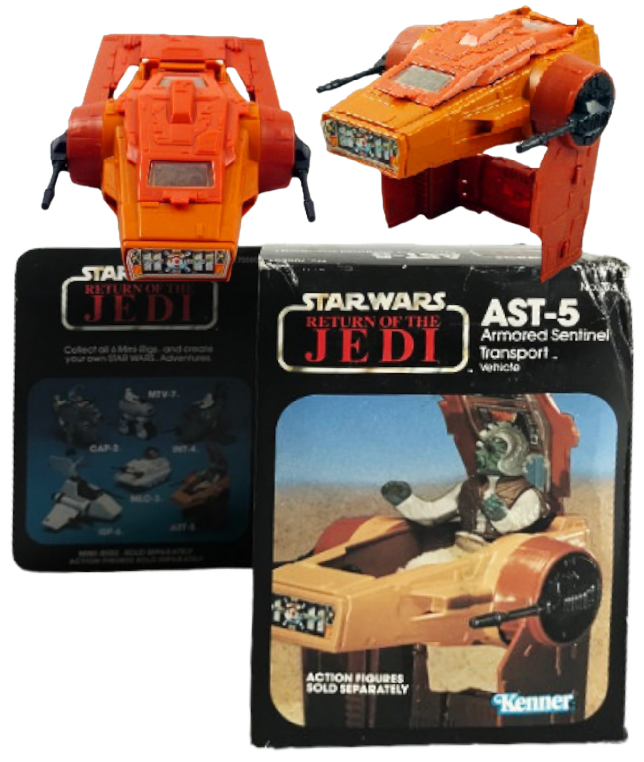 1983 Kenner Star Wars Return of The Jedi ROTJ Ast-5 Armored Sentinel Transport