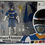 Thumbnail: Power Rangers Lightning Collection In Space Blue Ranger & Galaxy Glider Figure