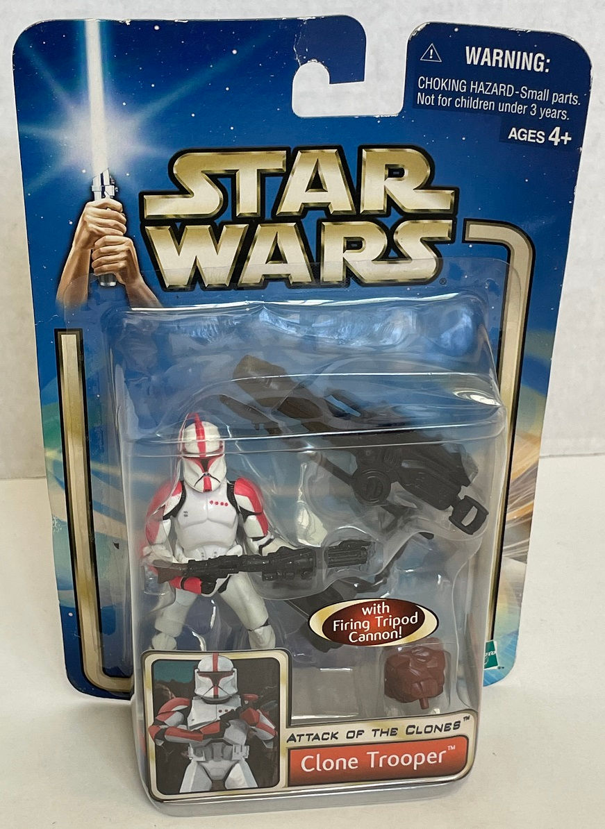 Thumbnail: 2002 Star Wars Attack Of The Clones CloneTrooper Action Figure