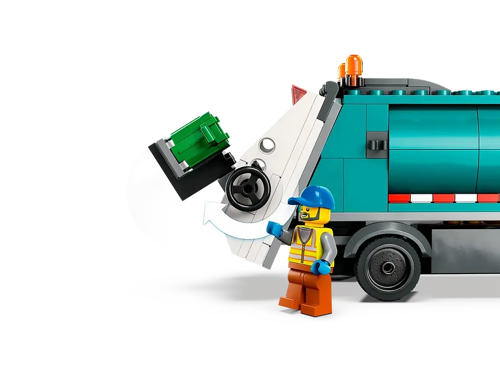 Thumbnail: Lego City 60386 Recycling Truck