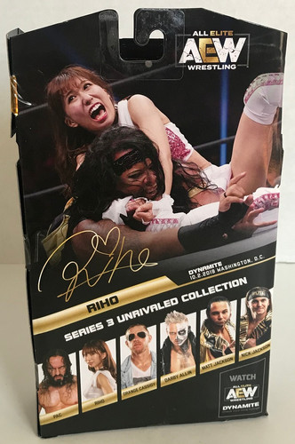 AEW Unrivaled Series 3 Riho Wrestling Figure | VTG. COMICS