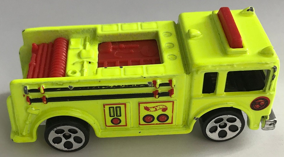 1976 Hot Wheels 164 Fire Engine Truck Yellow NEW LOOSE