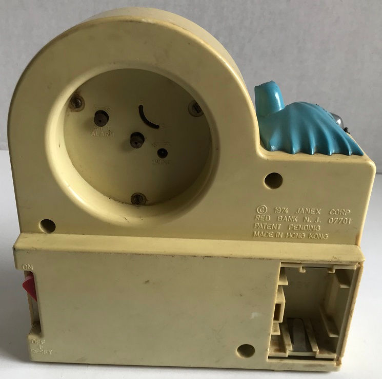 Thumbnail: 1974 Vtg. Batman And Robin Clock By Janex [Missing Battery Lid, Not Working]