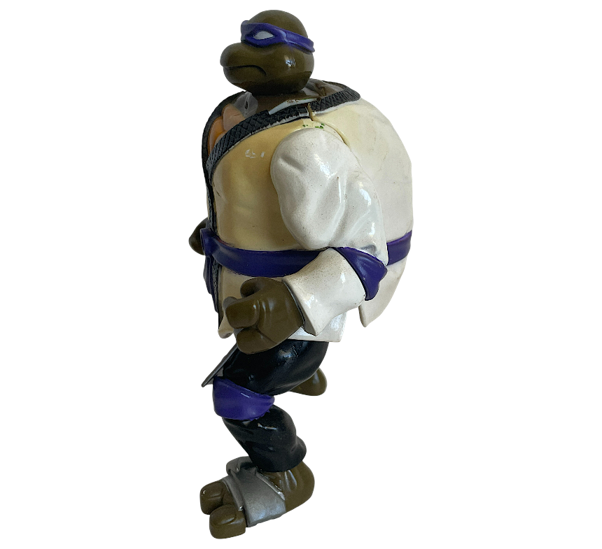 Thumbnail: Vintage TMNT Auto Mutations Night Ninja Don Figure 1993 Japanese Open Box