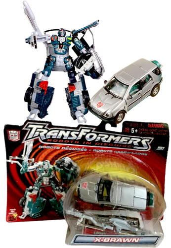 2001 Transformers Robots In Disguise Series Autobot Strong-Armed