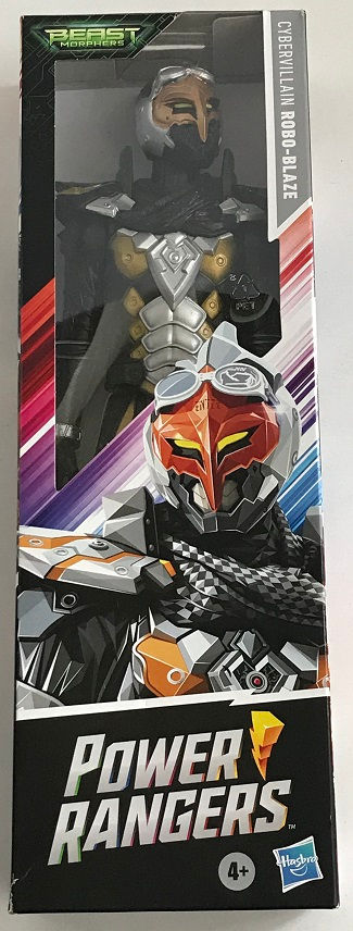 Thumbnail: Power Rangers Beast Morphers 12 Inch Cybervillain Robo-Blaze Action Figure