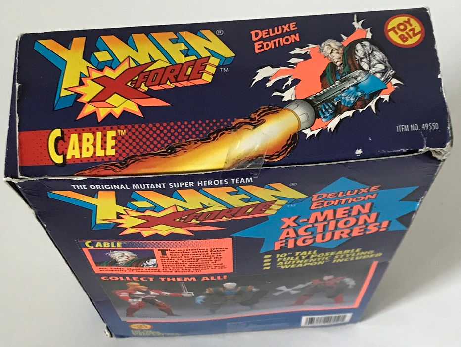 Thumbnail: 1994 Marvel Comics The Uncanny X-Men X-Force 10 inch Cable By Toy Biz.