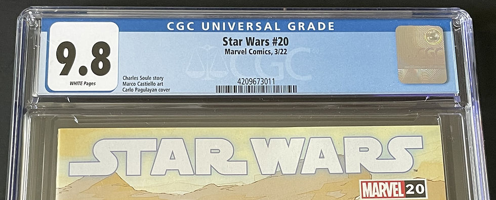 Thumbnail: Star Wars 20 CGC 9.8 WH