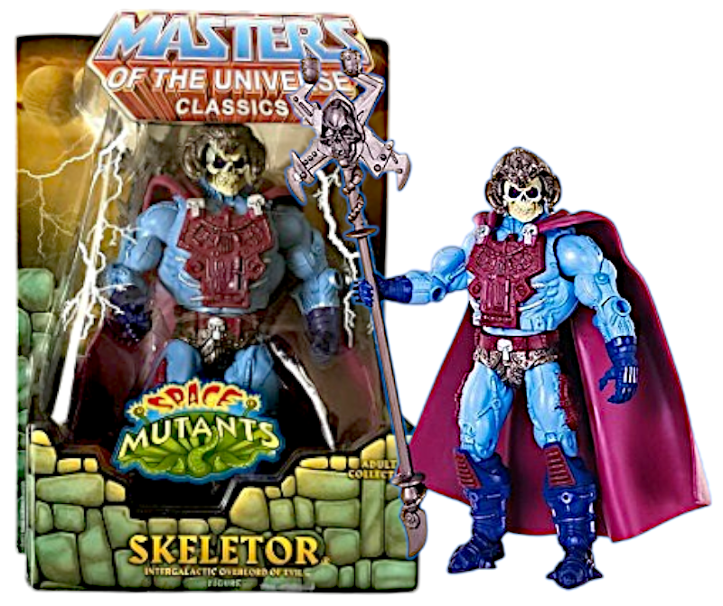 Masters Of The Universe Space Mutants Skeletor Intergalactic Overlord Of Evil
