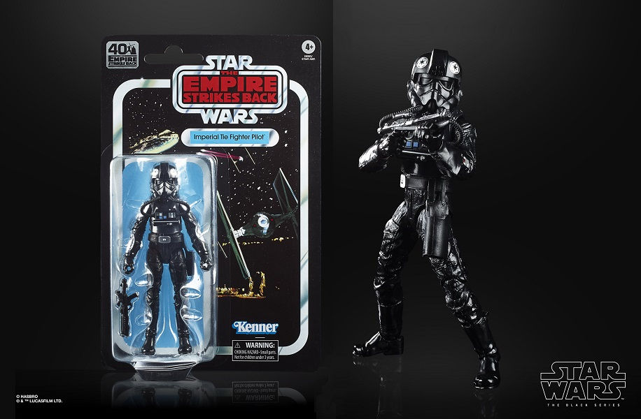 Star Wars The Black Series Imperial TIE Fighter Pilot Action Figure