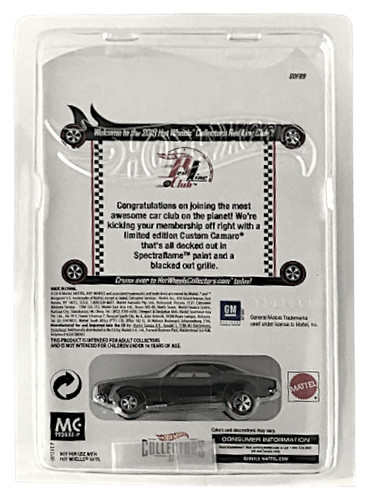 Hot Wheels Red Line Club Exclusive 2019 Club Car Custom Camaro