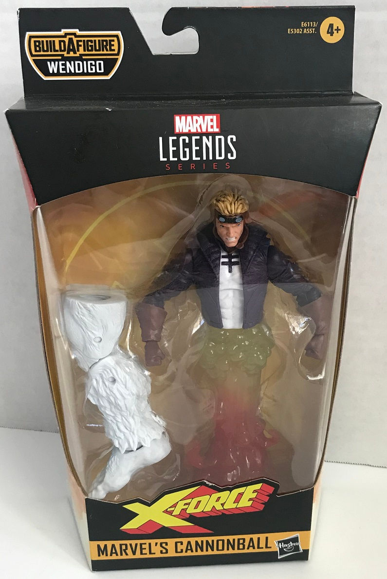 Thumbnail: Marvel Legends Series X-Force Marvel's Cannonball 6" Action Figure