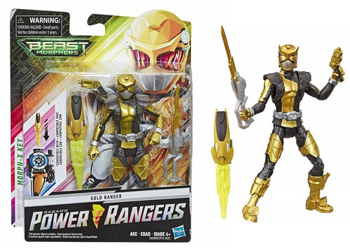 Saban's Power Rangers Beast Morphers Gold Ranger Action Figure