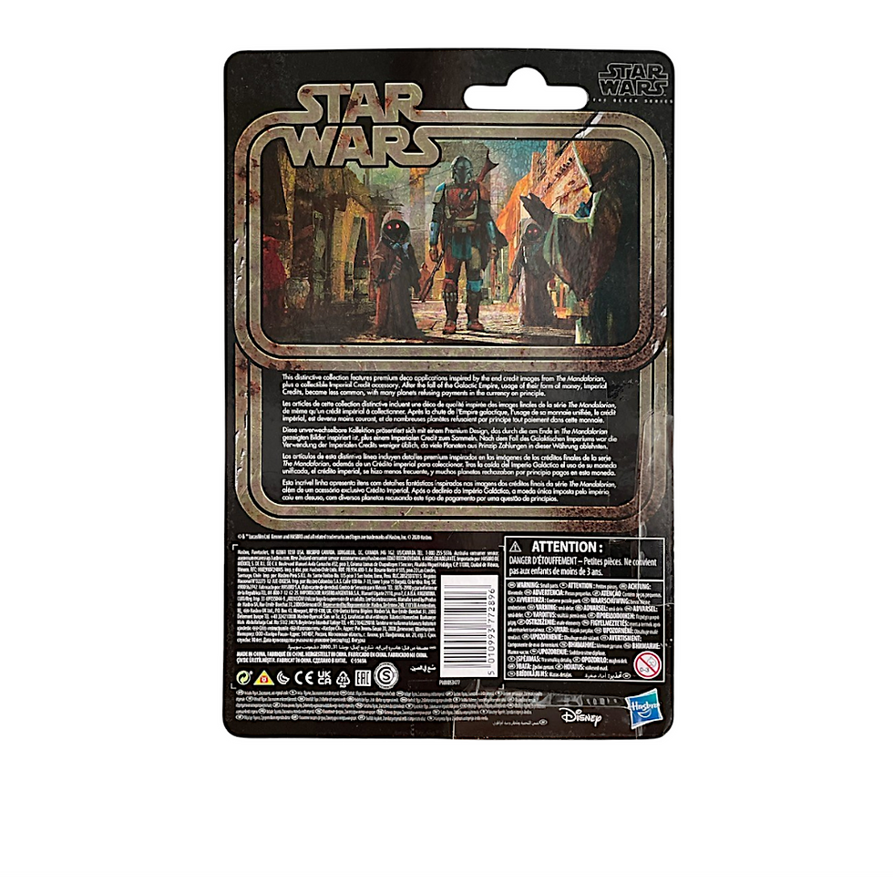Thumbnail: Star Wars The Black Series Mandalorian Toy 6 inch Action Figure Store Exclusive
