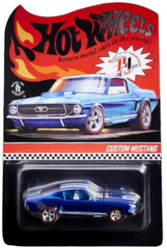 Hot Wheels RLC Exclusive Custom Mustang | VTG. COMICS AND TOYS