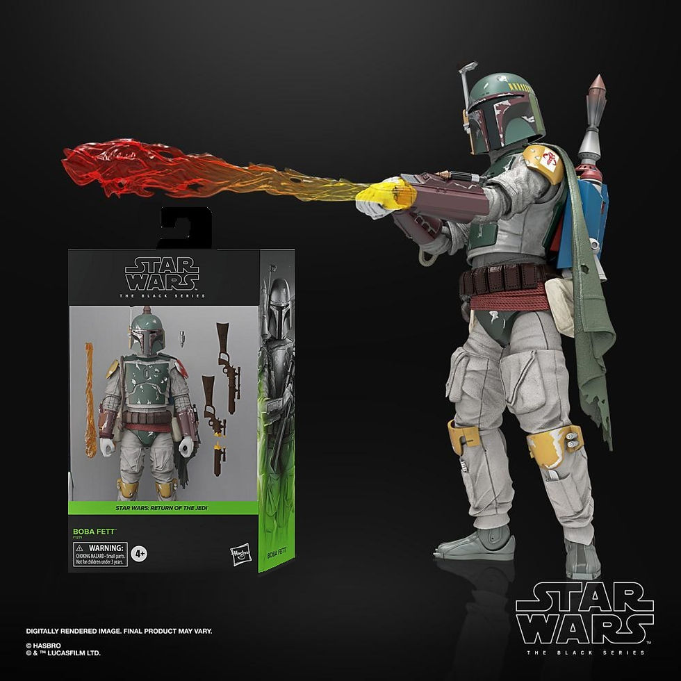 Star Wars Return of the Jedi The Black Series Boba Fett Figure