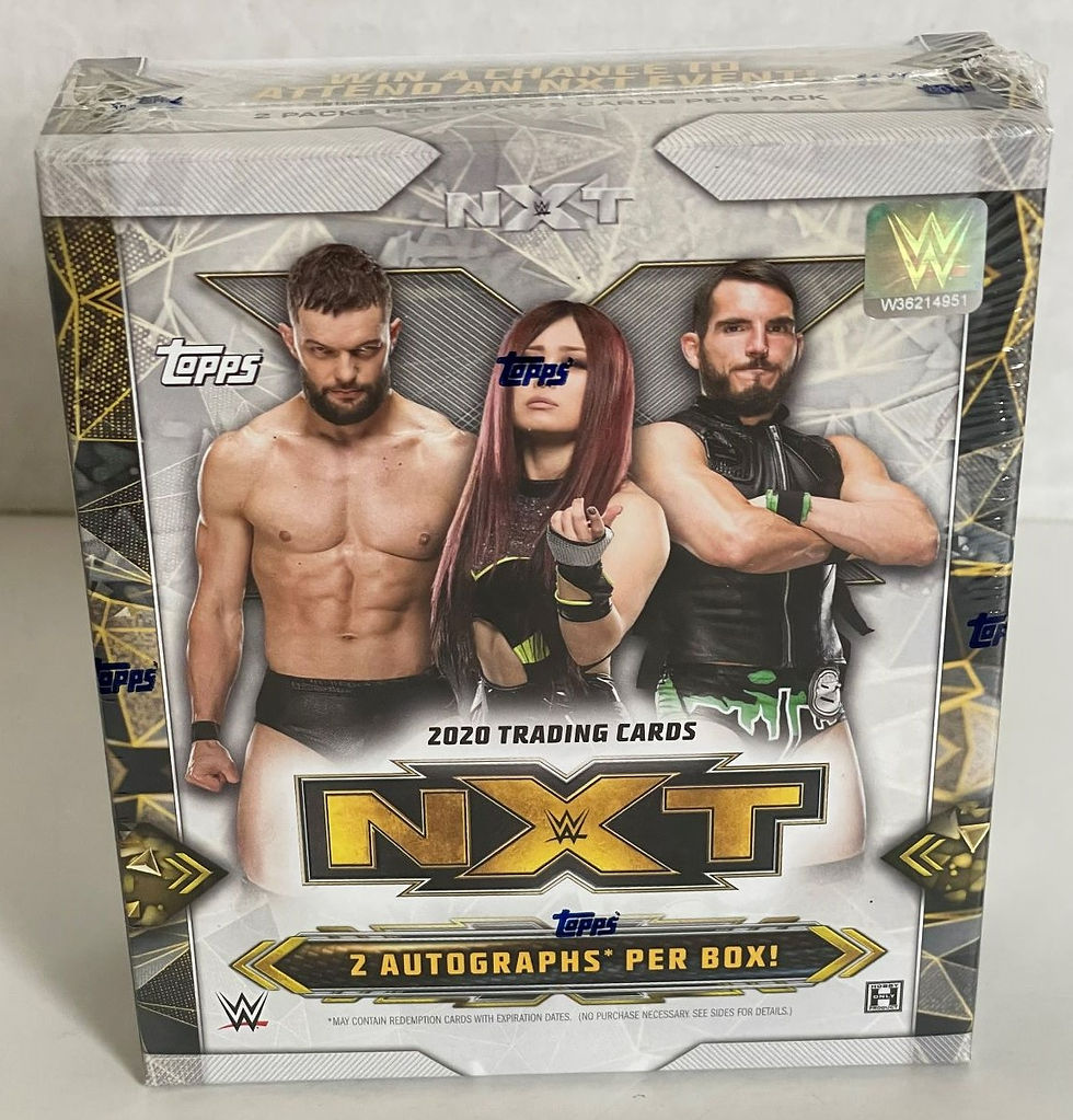 Thumbnail: Topps 2020 WWE Wrestling NXT Trading Card Hobby Box