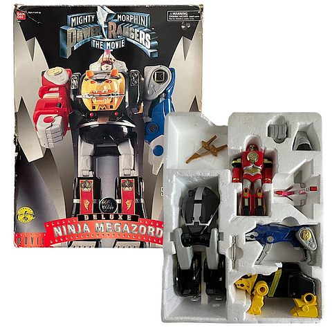 1995 Mighty Morphin Power Rangers Deluxe Ninja Megazord Movie