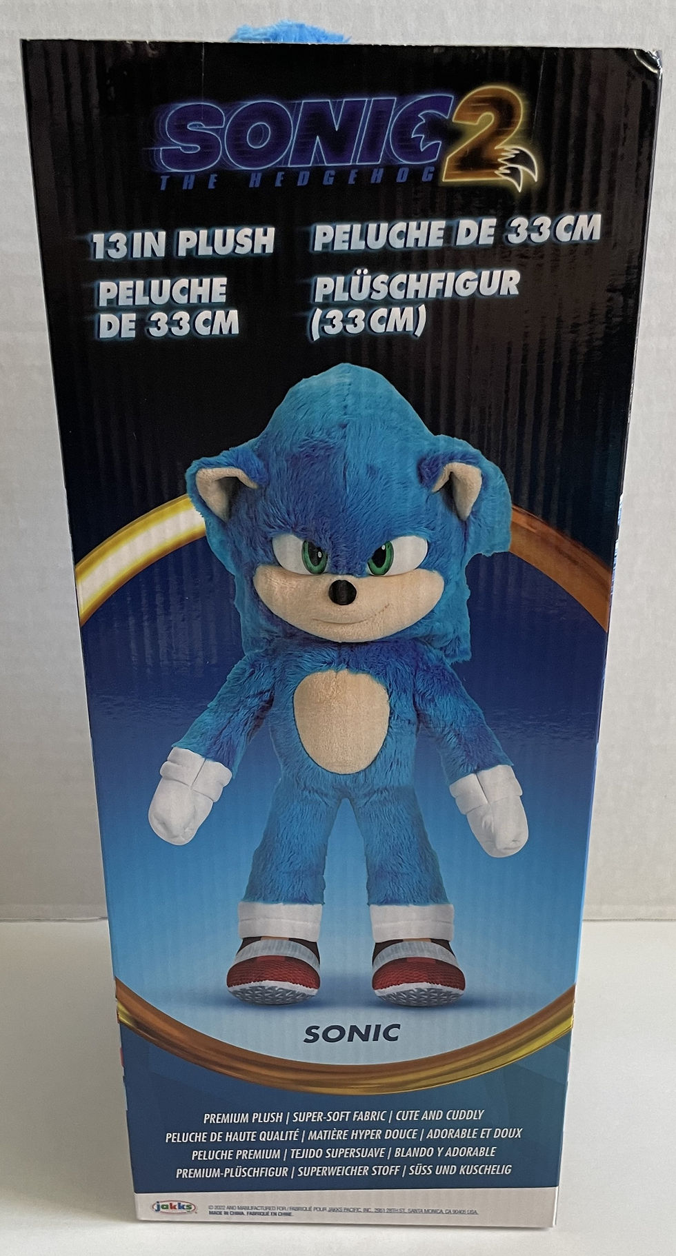 Thumbnail: Sonic The Hedgehog 2 Plush By Jakks