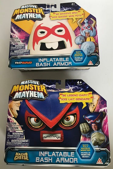 Thumbnail: Massive Monster Mayhem Inflatable Bash Armor- Macho Cheese Armor, Robro Armor